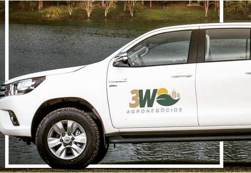 Envelopamento de veículo 3W Agronegócios